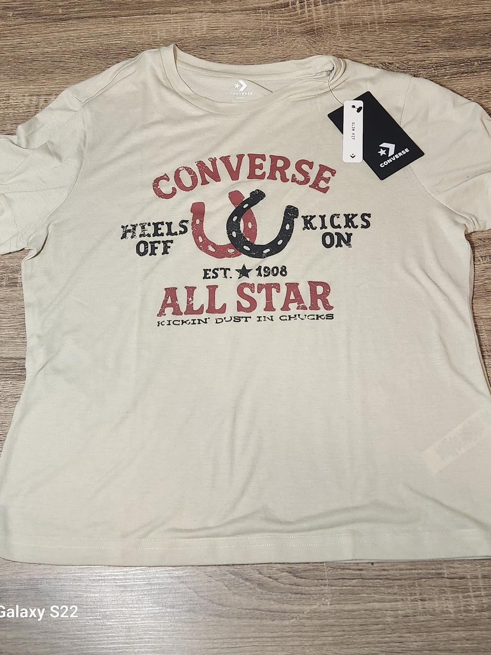 Converse Men’s All Star Cream Graphic Tee
